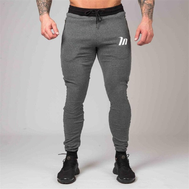 M&T Wear - Men's Midweight Cotton-Blend Gym & Tracksuit Joggers