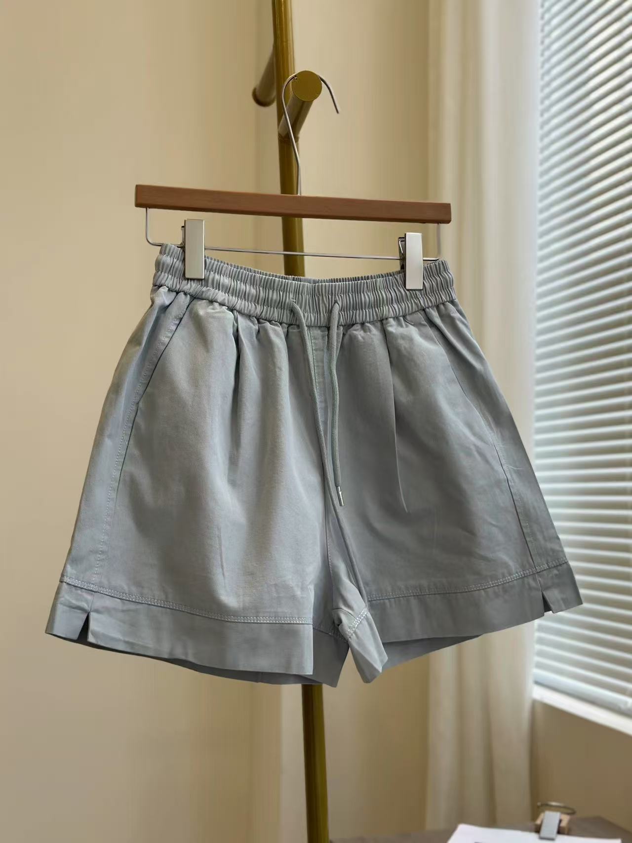 M&T Wear - Women's "Literary Style" Cotton Wide-Leg Summer Shorts