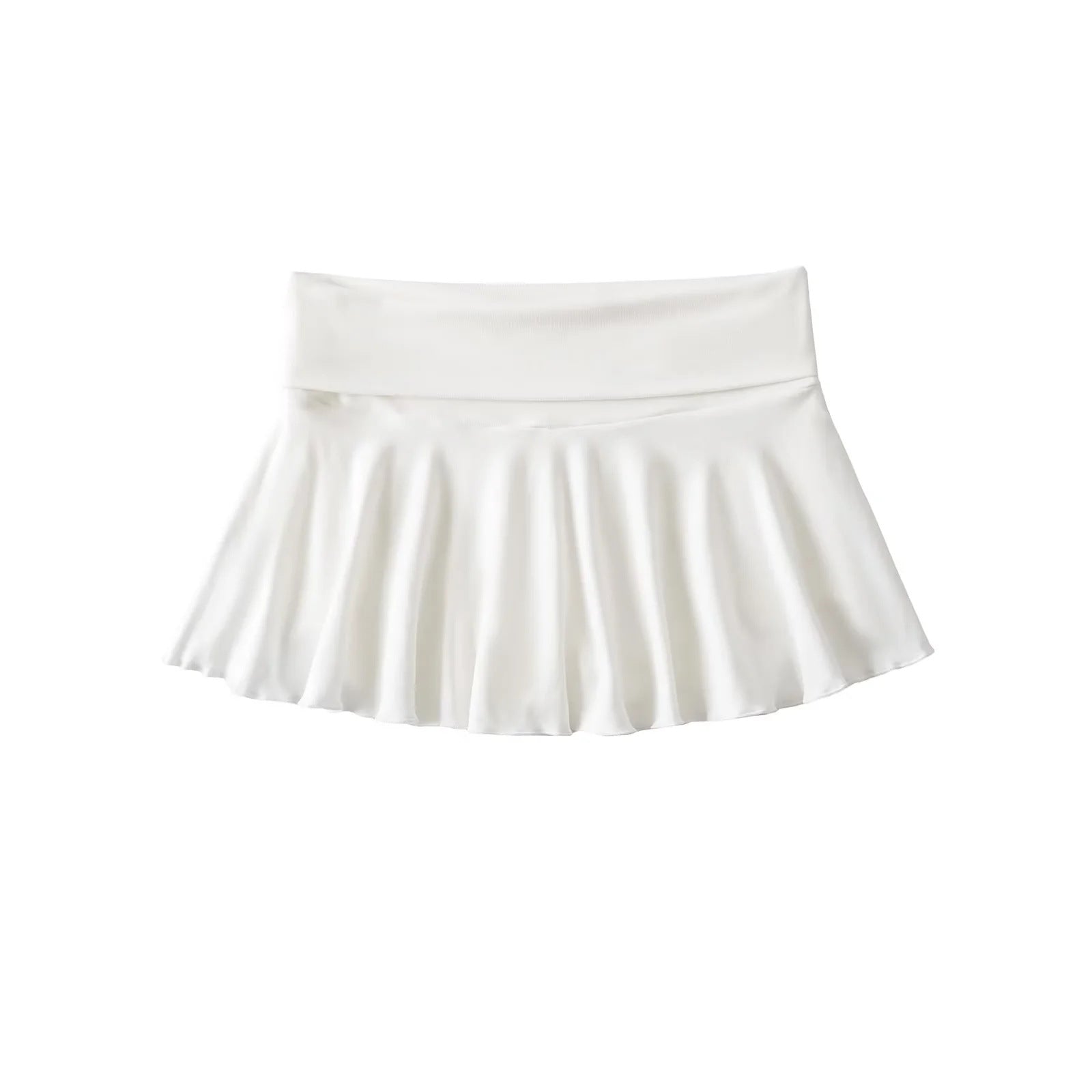 M&T Wear - Women’s Solid A-Line Mini Skort
