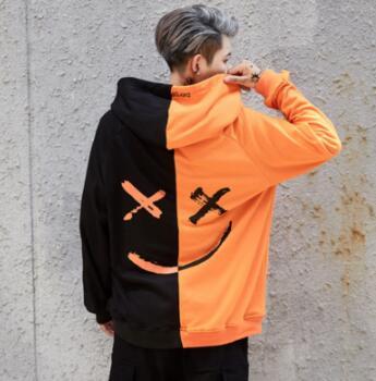 M&T Wear - Men's "Smile" Graphic Print Streetwear Hoodie