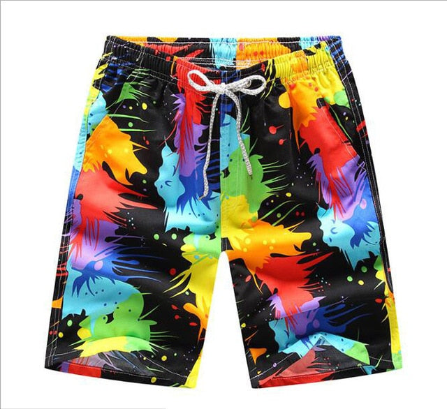 M&T Wear - Summer Quick-Dry Printed Board Shorts