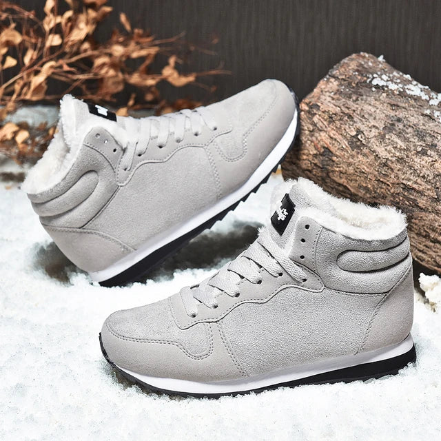 M&T Wear - Unisex "Frosted" Waterproof Plush Snow Boots (Sizes 35-48)