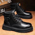 M&T Wear - Men's Retro Cowhide Leather "Martin" Work Boots