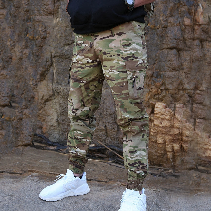 M&T Wear - Men's Camouflage Tactical Cargo Joggers
