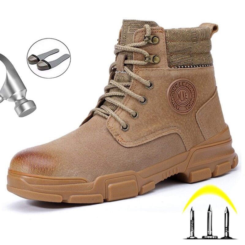 M&T Wear - Men's Winter Insulated Steel Toe Safety Boots