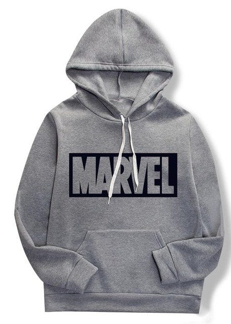 M&T Wear - Unisex Marvel & Hip-Hop Graphic Polyester Hoodie