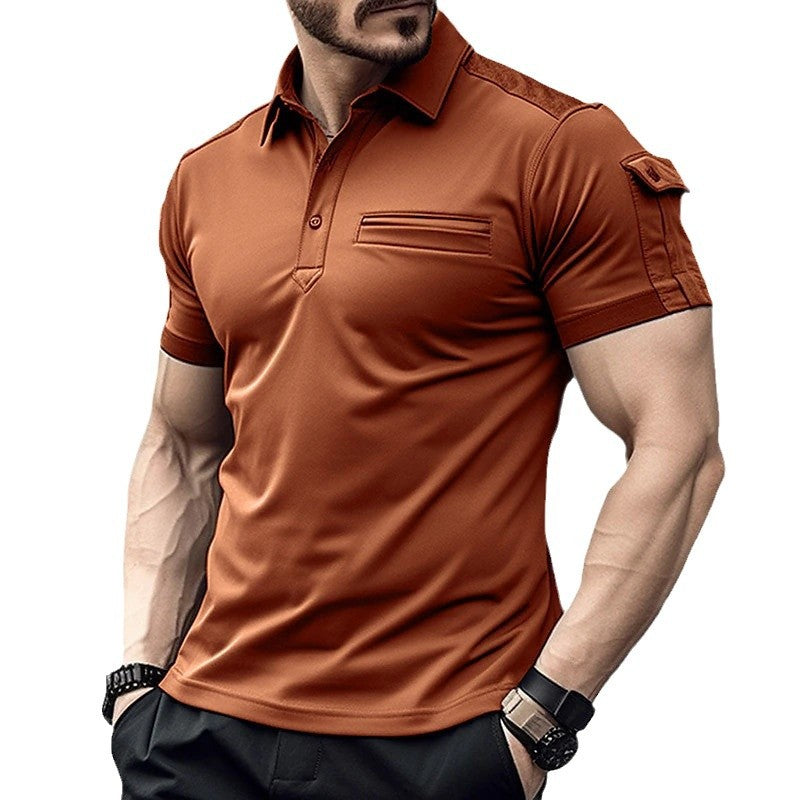 M&T Wear - Men's Relaxed "Muscle Sport" Pocket Polo Shirt
