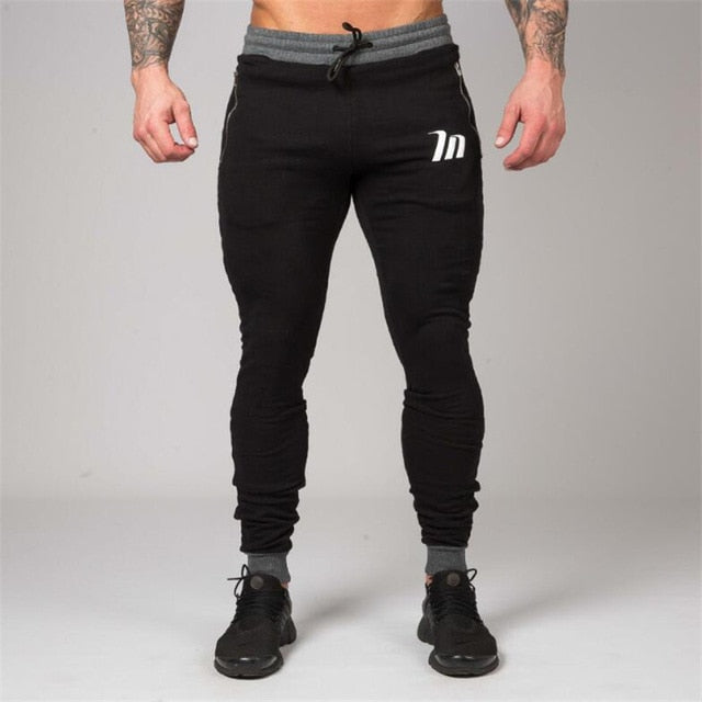 M&T Wear - Men's Midweight Cotton-Blend Gym & Tracksuit Joggers