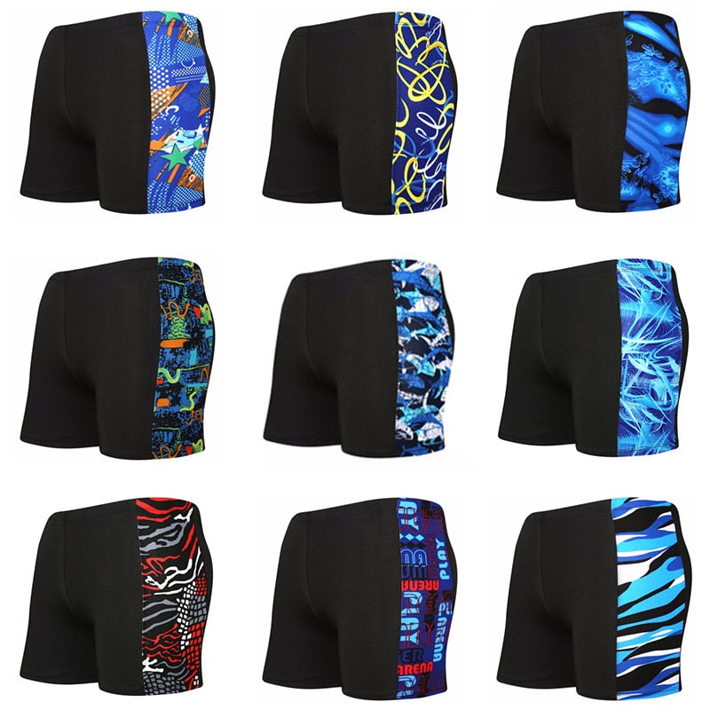 M&T Wear - Men's "Second Skin" Performance Swim Boxer Briefs