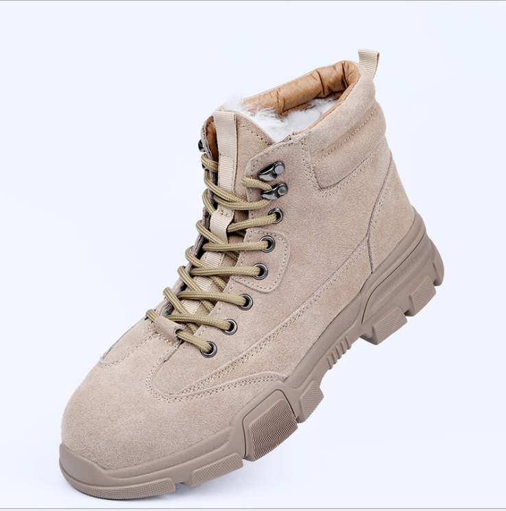 M&T Wear - Men's Suede Insulated Winter Safety Boots