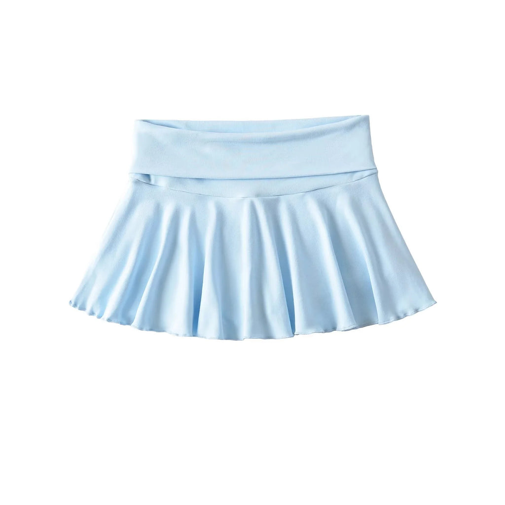 M&T Wear - Women’s Solid A-Line Mini Skort
