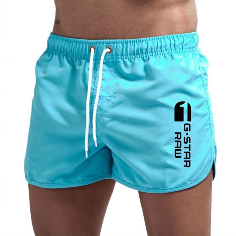 M&T Wear - Men's Solid Color Short Swim Trunks