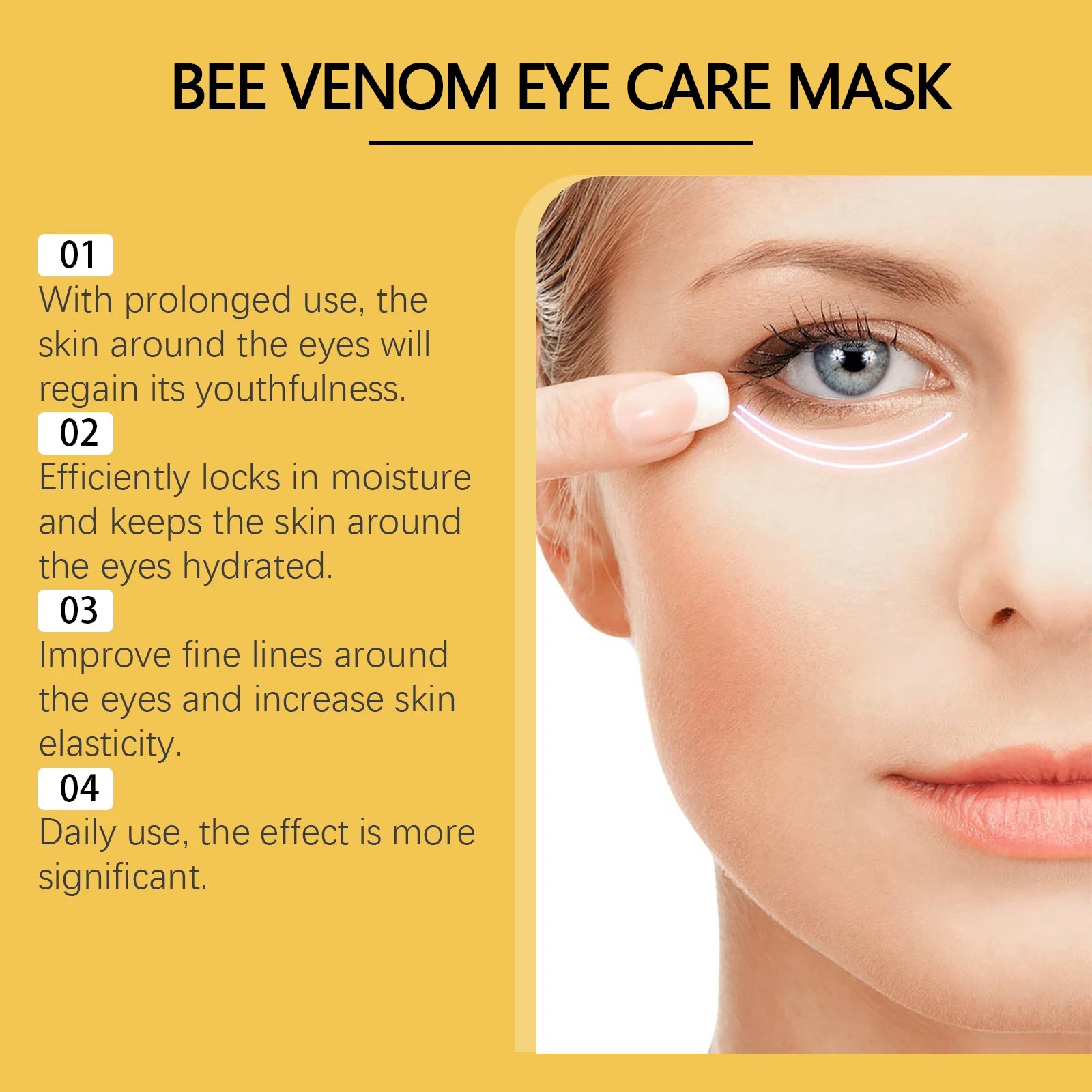 M&T Wear - Bee Venom Collagen Eye Patches (60pcs)