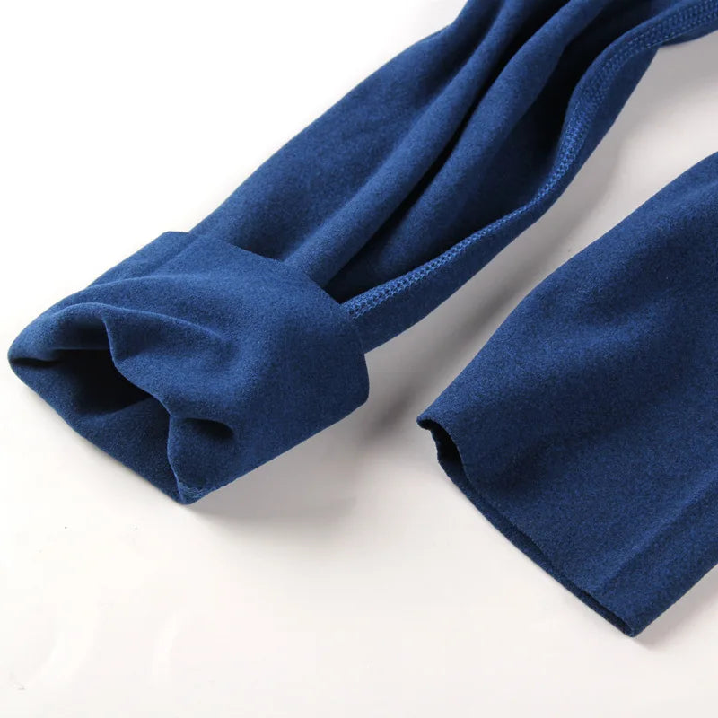 M&T Wear - Men's Thermal Turtleneck Fleece T-Shirt