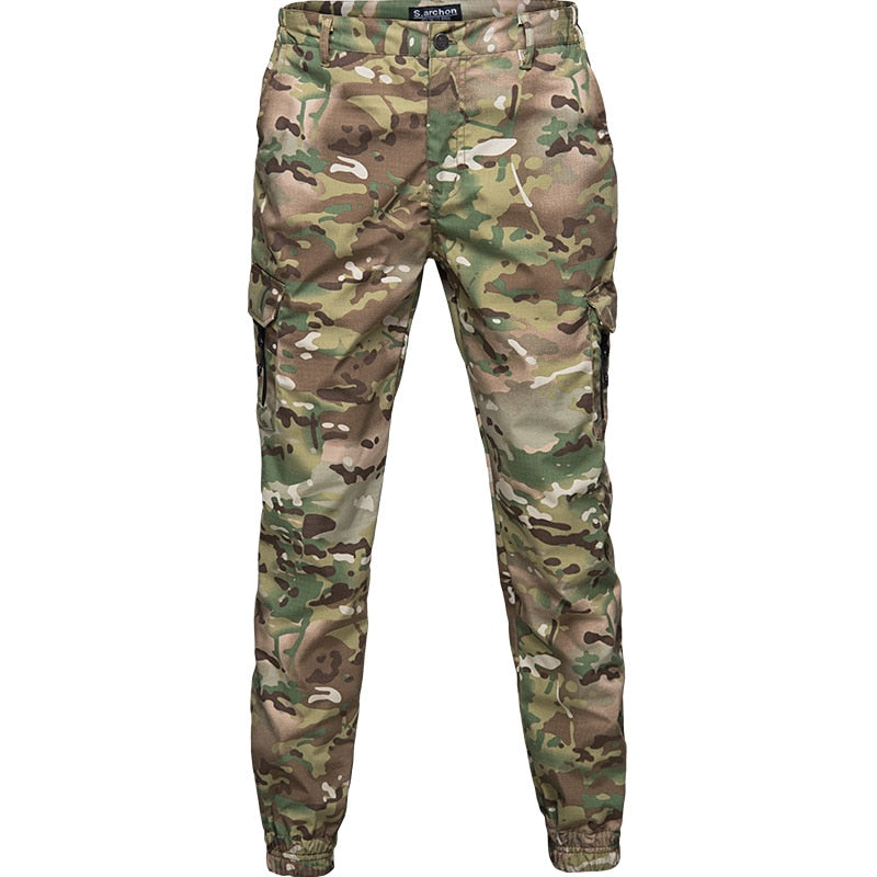 M&T Wear - Men's Camouflage Tactical Cargo Joggers
