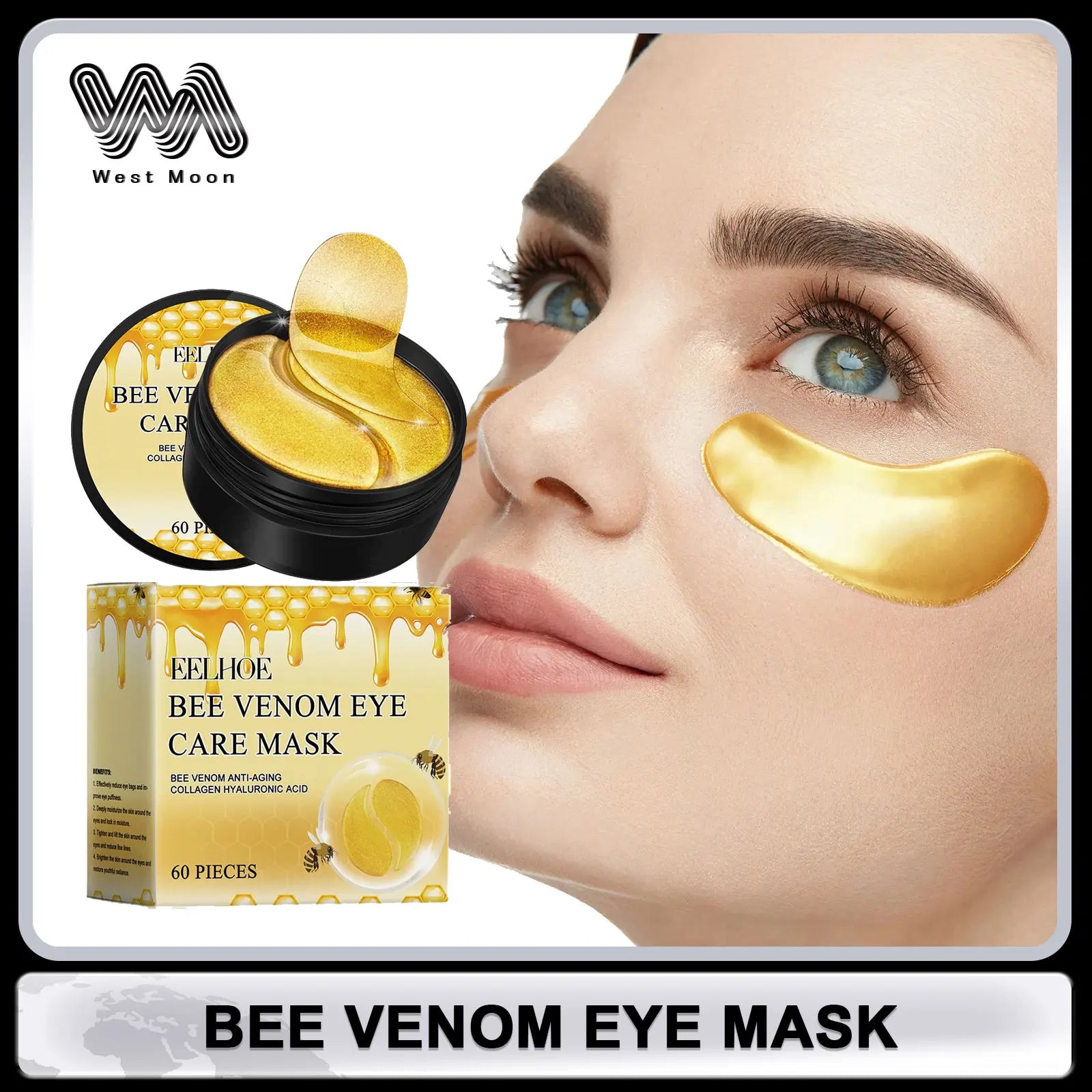 M&T Wear - Bee Venom Collagen Eye Patches (60pcs)