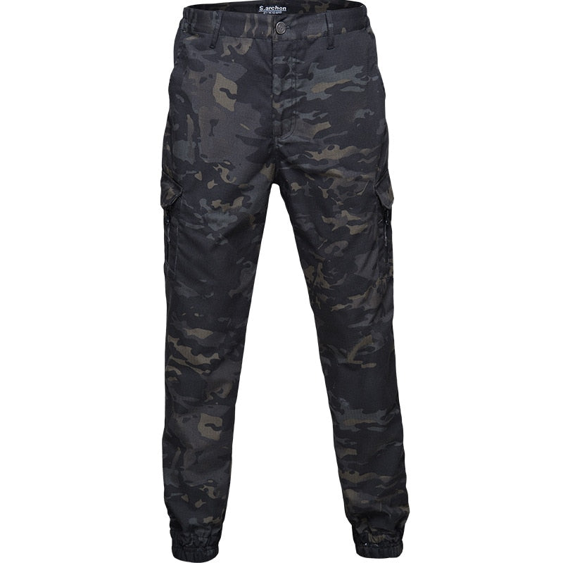 M&T Wear - Men's Camouflage Tactical Cargo Joggers
