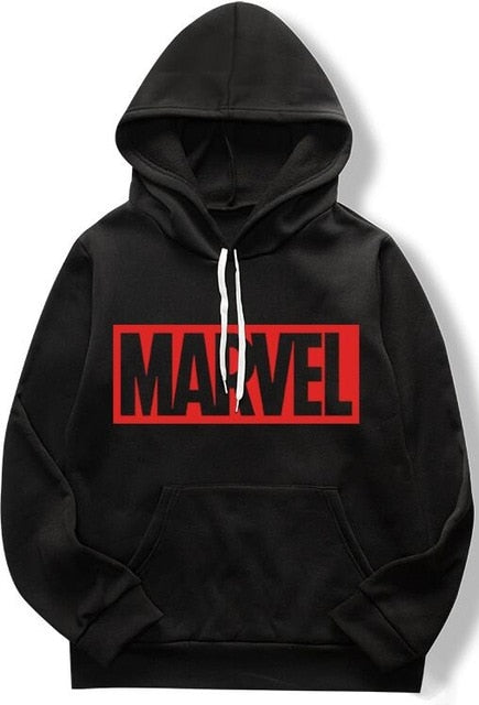 M&T Wear - Unisex Marvel & Hip-Hop Graphic Polyester Hoodie