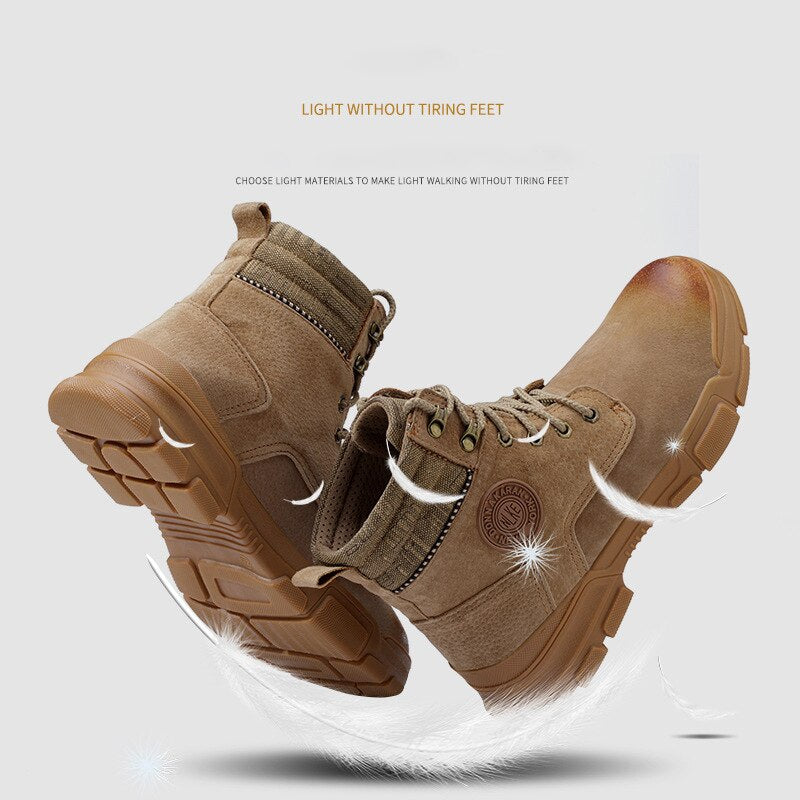 M&T Wear - Men's Winter Insulated Steel Toe Safety Boots