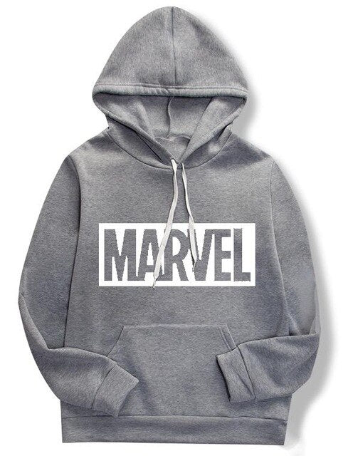 M&T Wear - Unisex Marvel & Hip-Hop Graphic Polyester Hoodie