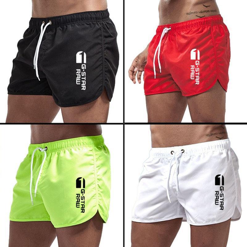 M&T Wear - Men's Solid Color Short Swim Trunks
