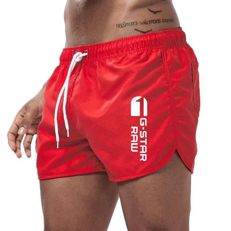 M&T Wear - Men's Solid Color Short Swim Trunks