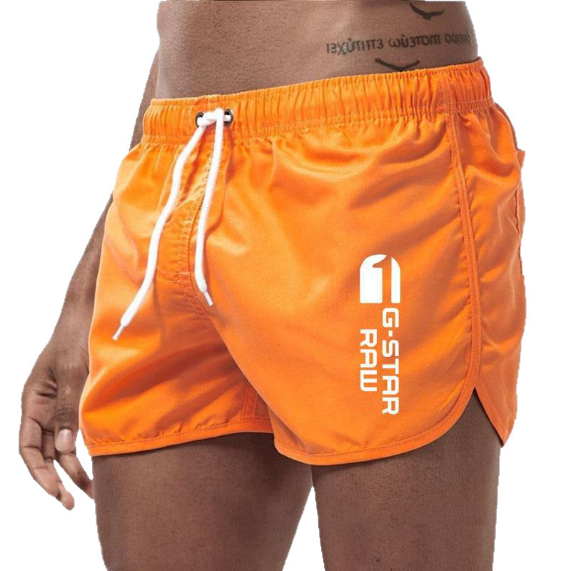 M&T Wear - Men's Solid Color Short Swim Trunks