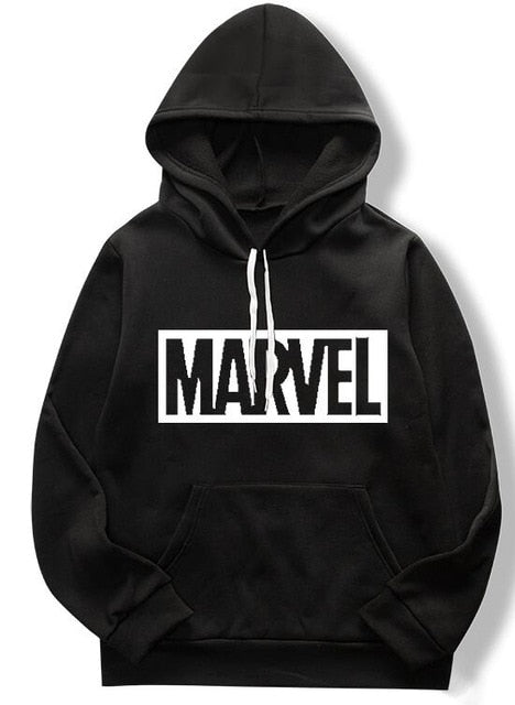 M&T Wear - Unisex Marvel & Hip-Hop Graphic Polyester Hoodie