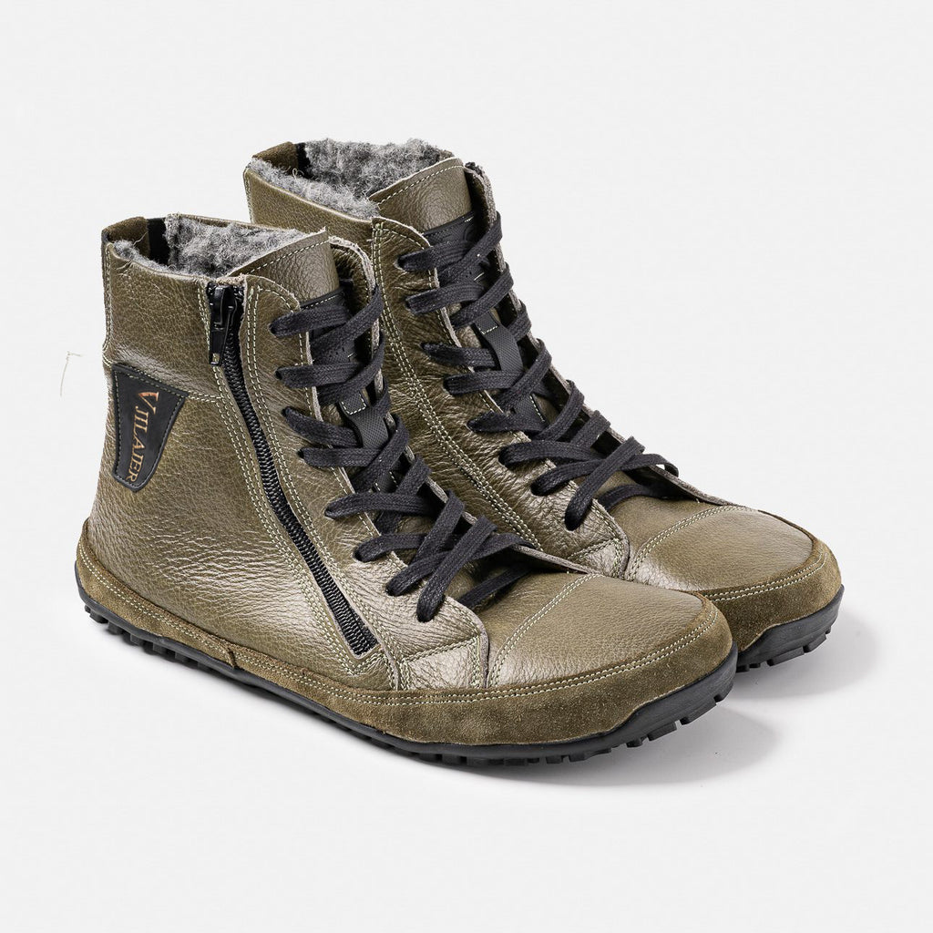 M&T Wear - "Barefoot Style" Velvet Lined Winter Boots