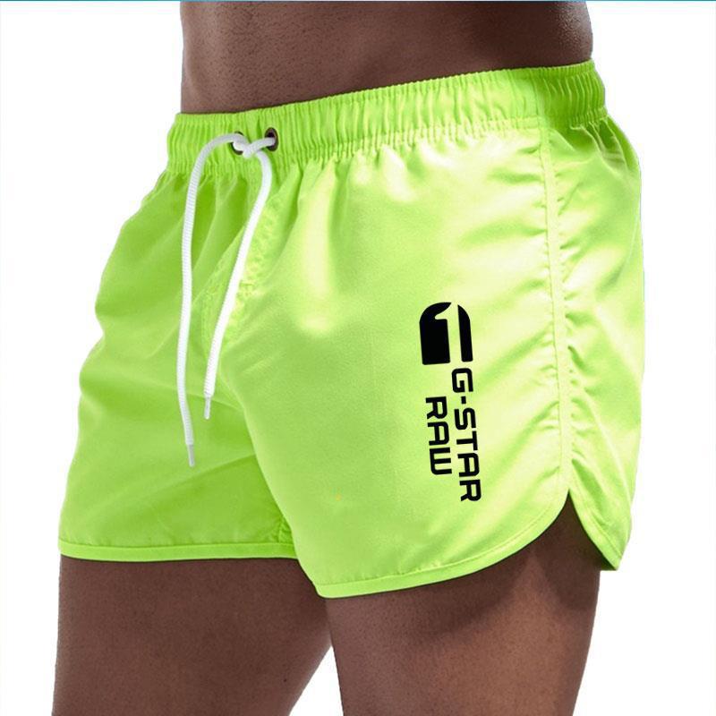 M&T Wear - Men's Solid Color Short Swim Trunks