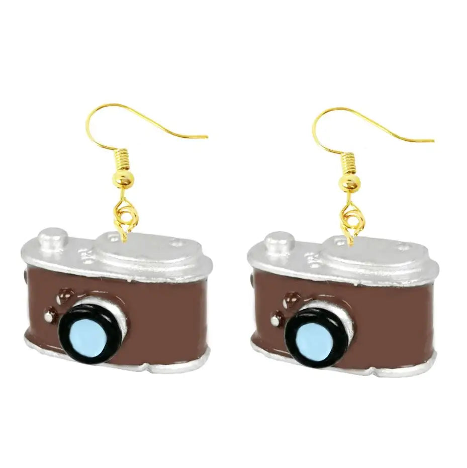 M&T Wear - Cute Resin Cartoon Drop Earrings for Women