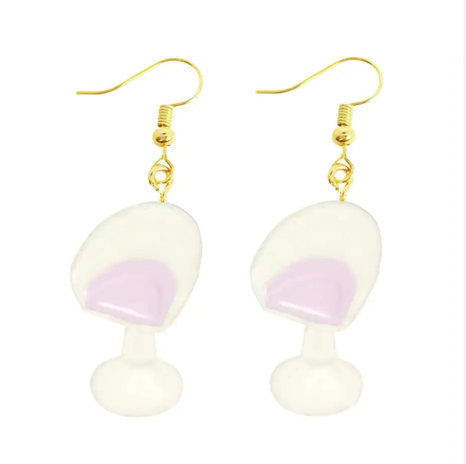 M&T Wear - Cute Resin Cartoon Drop Earrings for Women