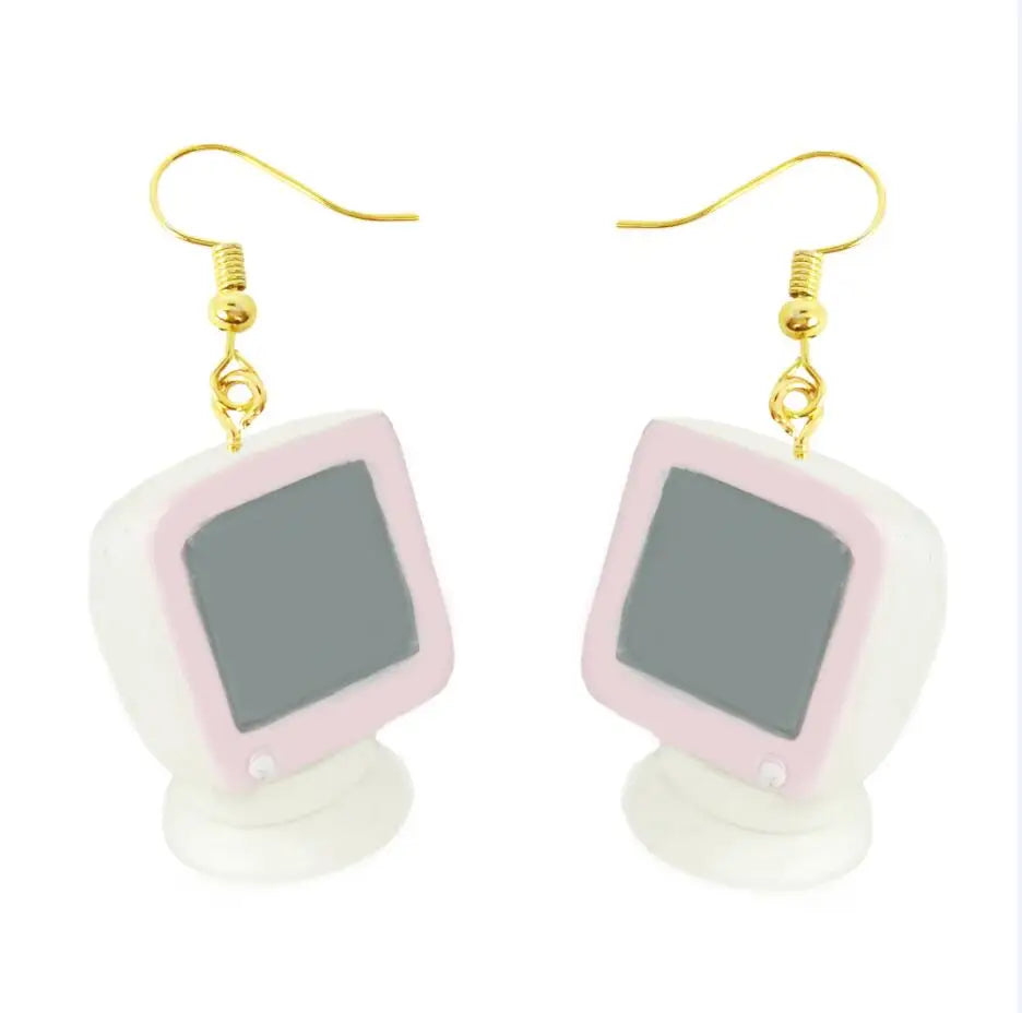 M&T Wear - Cute Resin Cartoon Drop Earrings for Women