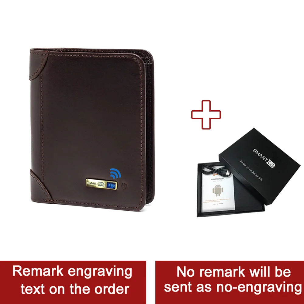 M&T Wear - Smart Tracker Wallet for Men with Bluetooth & GPS