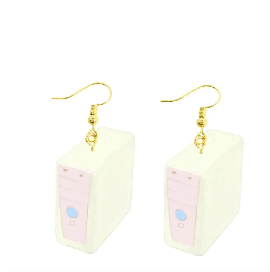 M&T Wear - Cute Resin Cartoon Drop Earrings for Women