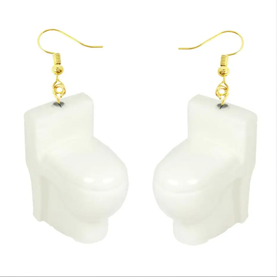 M&T Wear - Cute Resin Cartoon Drop Earrings for Women