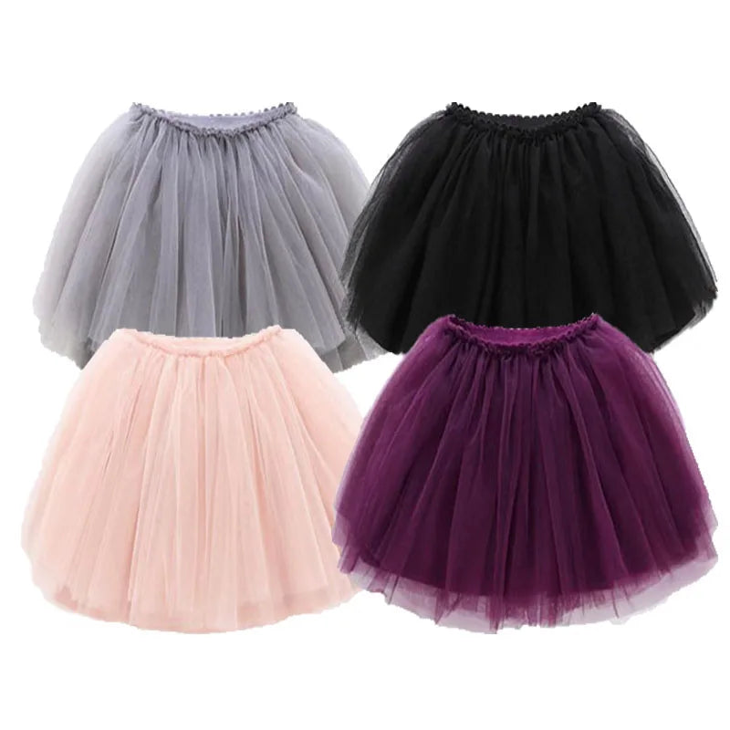 M&T Wear - Girls’ Fluffy Princess Tutu Skirt