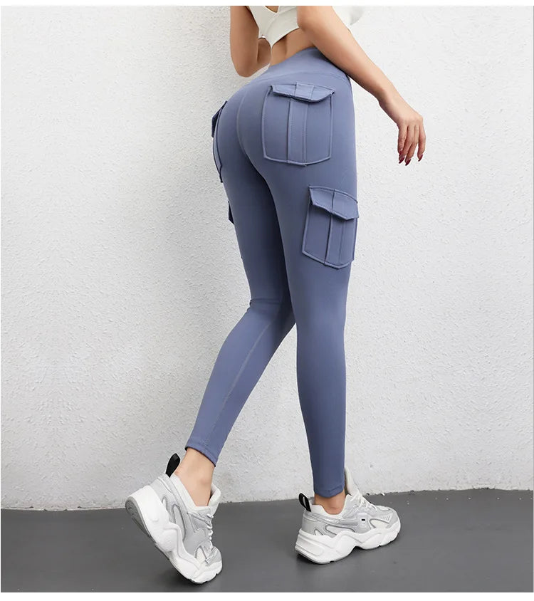 Multi-Pocket Booty-Lift Yoga Leggings