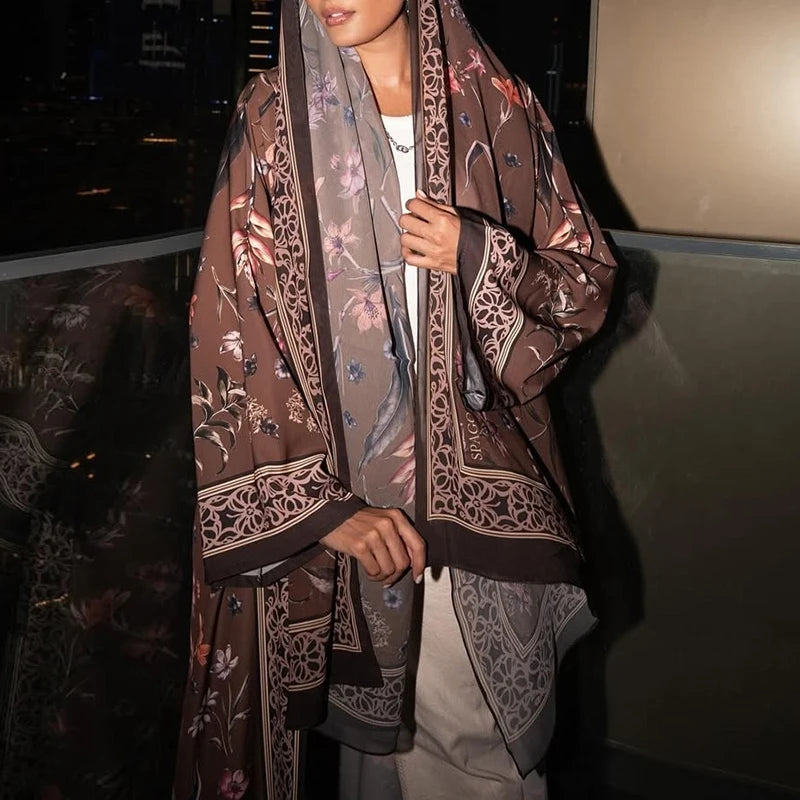 M&T Wear –  Traditional Women’s Long Open-Front Cardigan