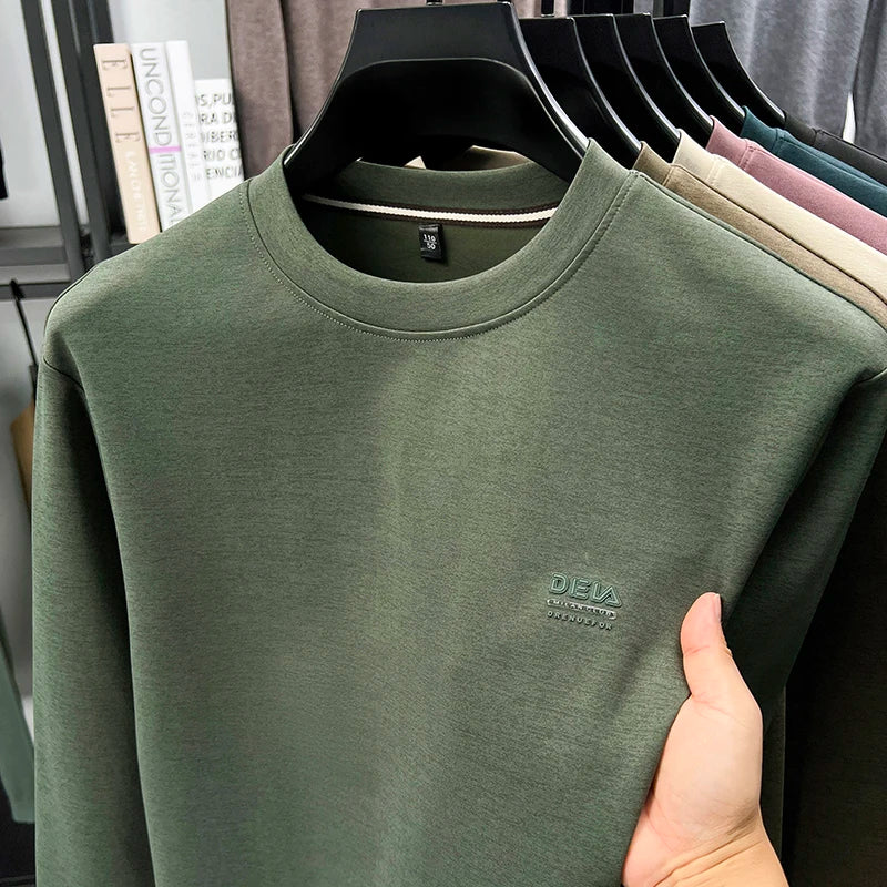 M&T Wear - Trendy Pure Comfort Round Neck Base Shirt