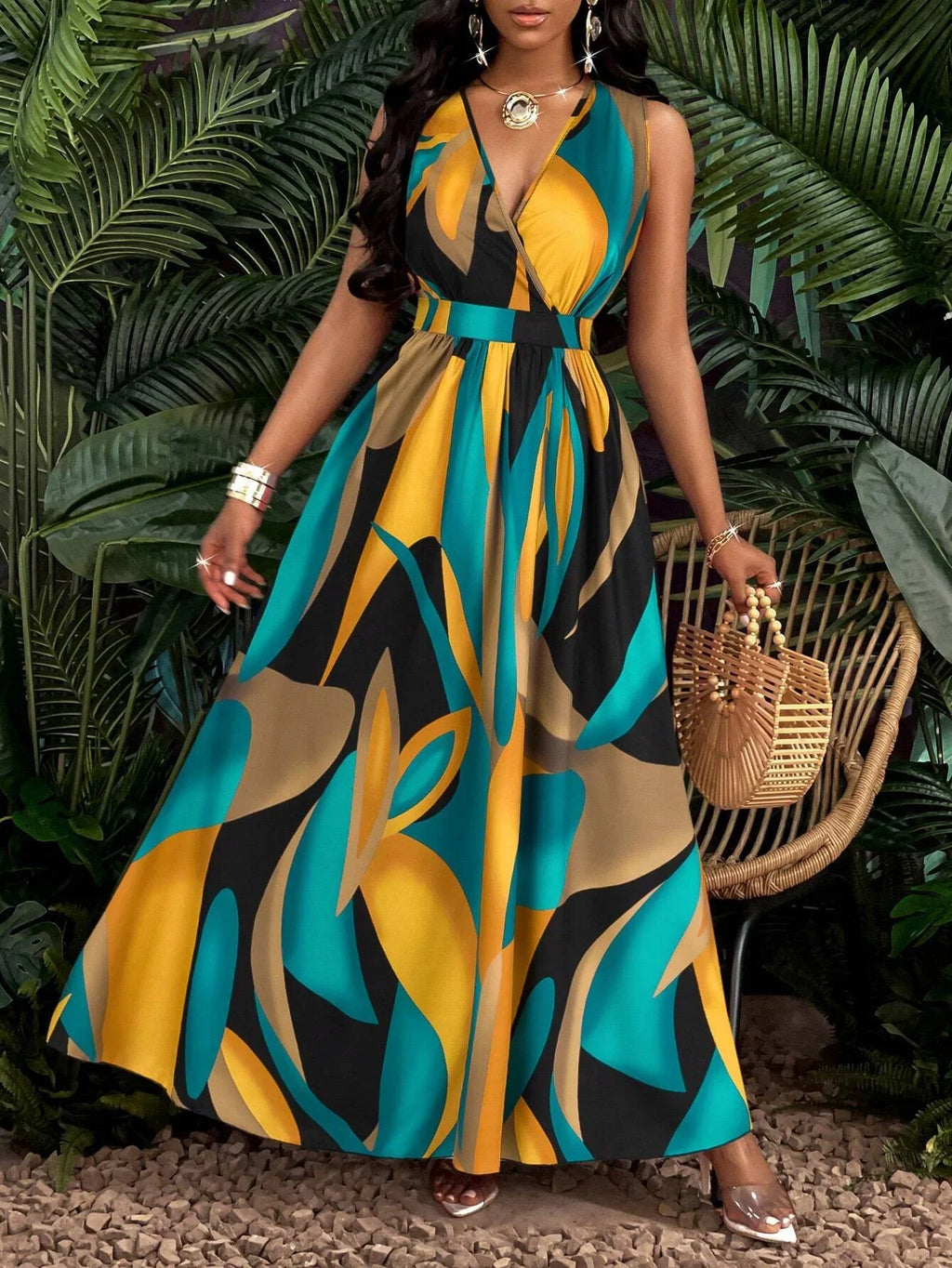 Midnight Bloom Maxi