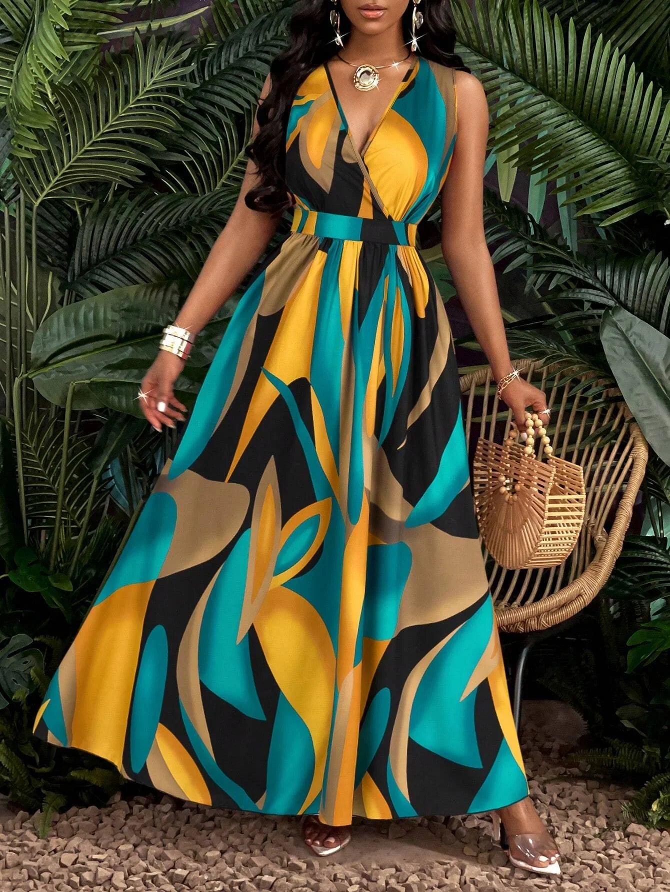 Midnight Bloom Maxi