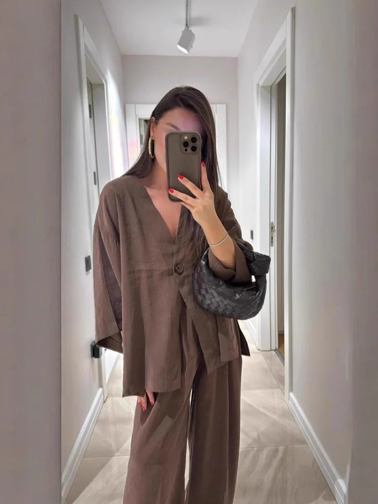 M&T Wear - Women's Casual Cotton Linen Style