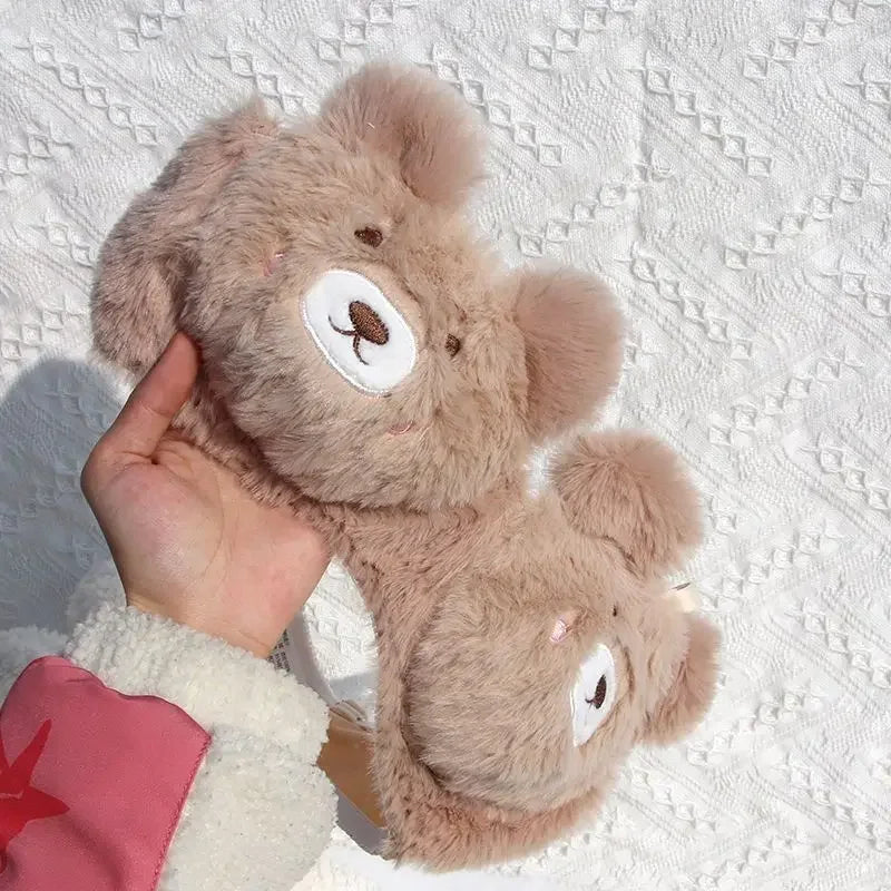 M&T Wear - Cute Japanese-Style Plush Wire-Free Cartoon Winter Bra