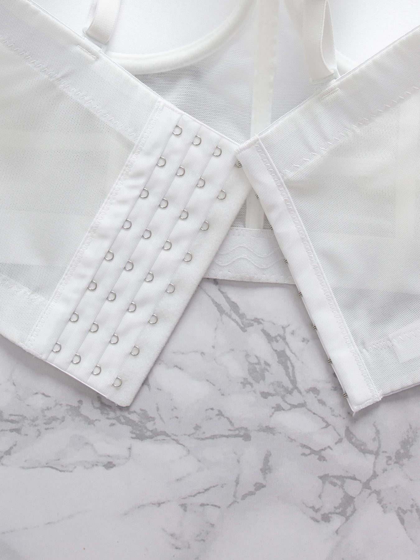 M&T Wear - Breathable Bra Buckle Style Design Adjustable Size Solid Color Simplicity Elegant Comfortable New Shoulder Strap Gauze Bra - M&T Wear