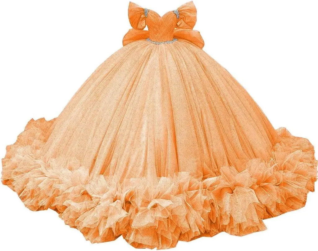 Yifanier Puffy Tulle Quinceanera Ball Gown