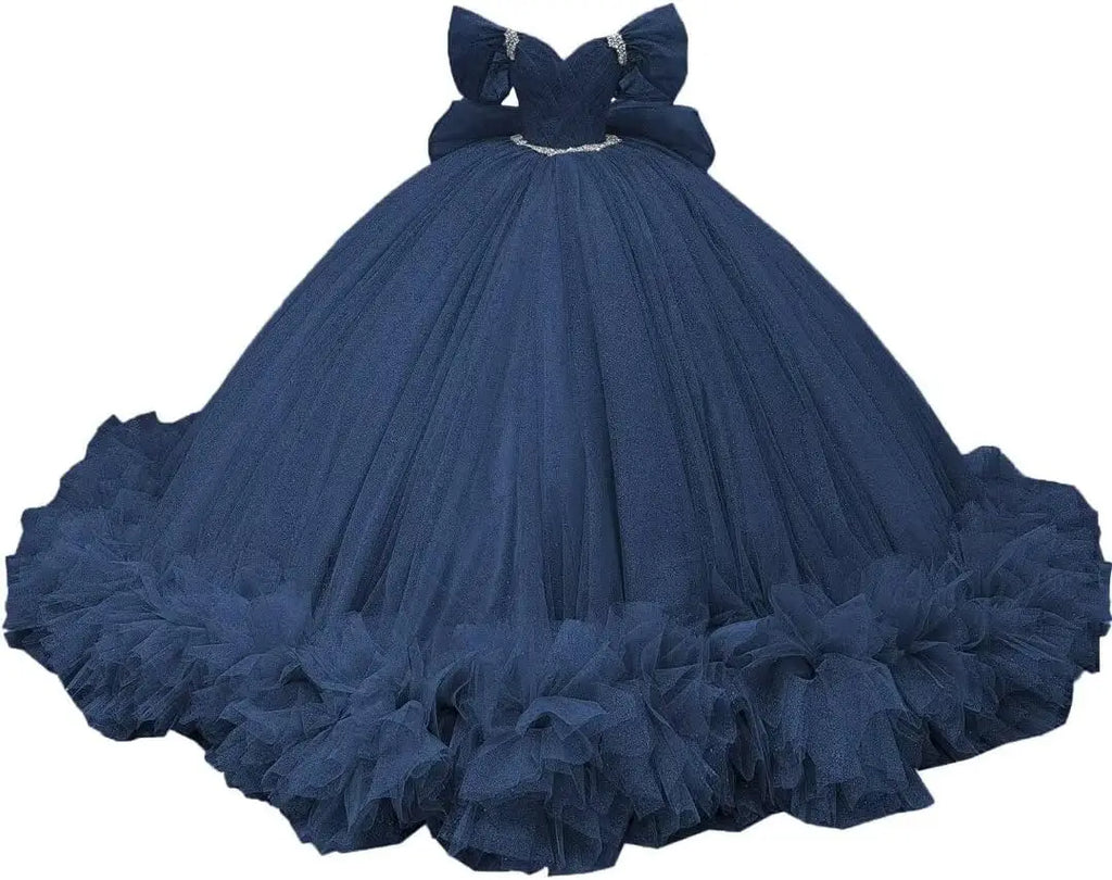 Yifanier Puffy Tulle Quinceanera Ball Gown