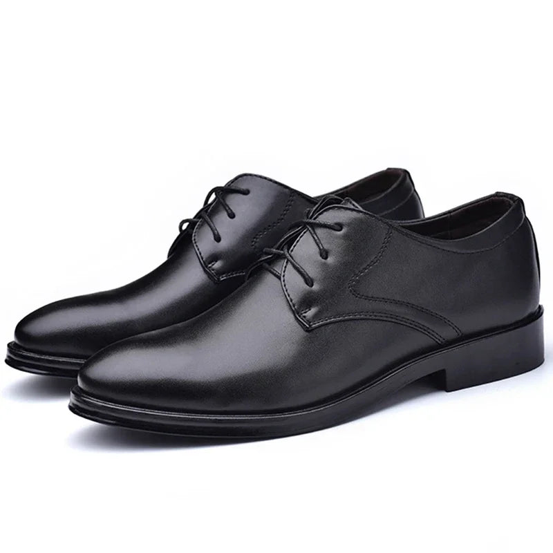 M&T Wear - Men's Classic Black Formal Oxford Shoes