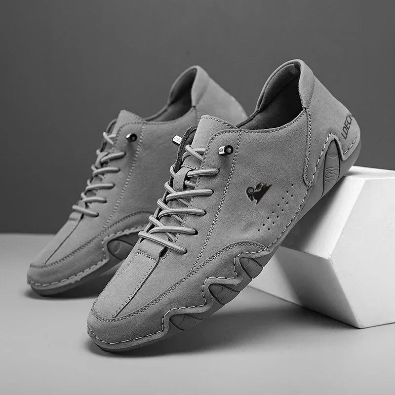 M&T Wear - Men's Casual Shoes  Lace Up Comfortable Soft Non Slip Durable Walking Shoes Classic Fashionable Trendy Park Walking Travel Shoes - M&T Wear