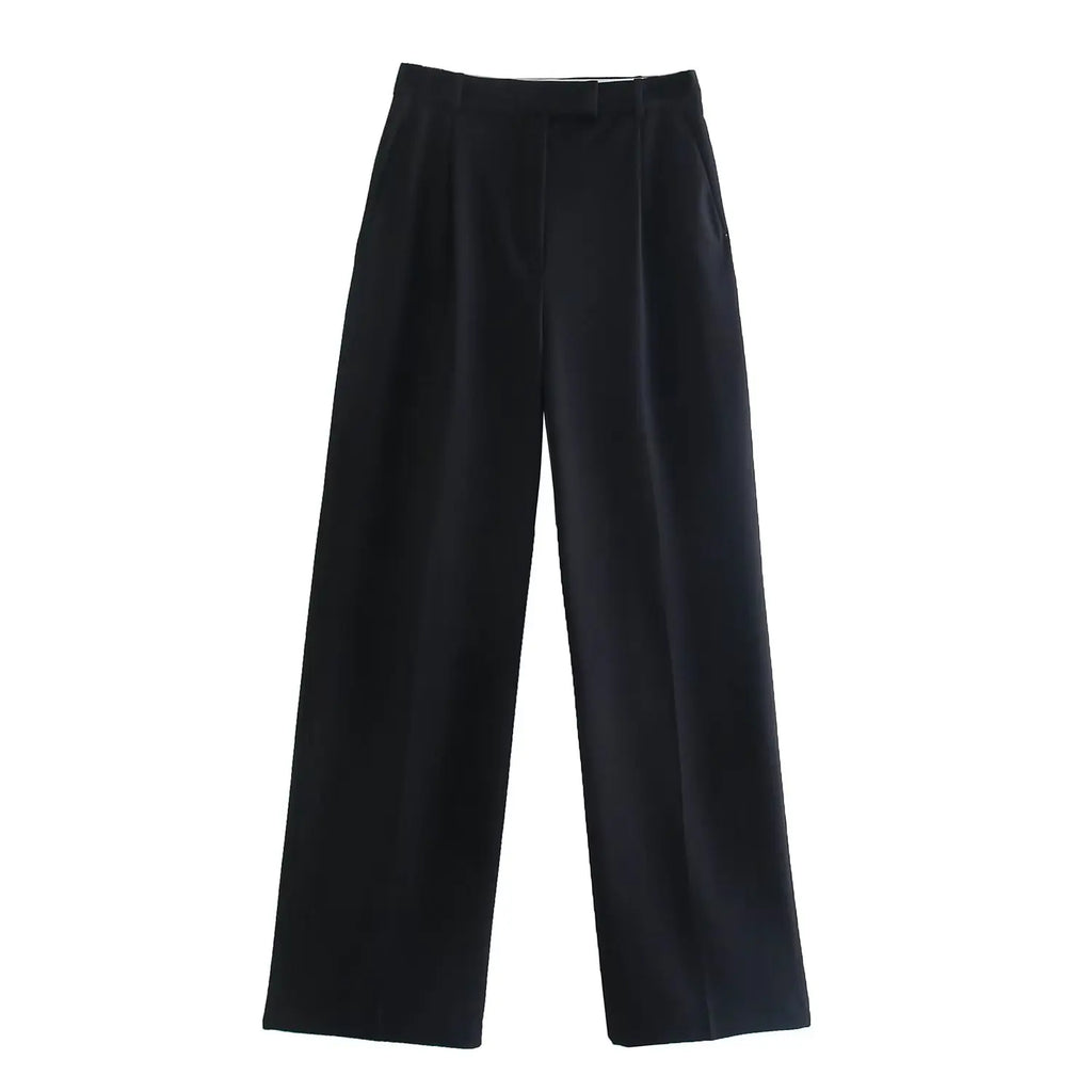 Willshela Vintage Straight-Leg Trousers